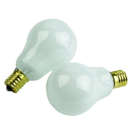 Westinghouse Westinghouse 40 W A15 A-Line Incandescent Bulb E17 (Intermediate) Soft White 2 pk 03938